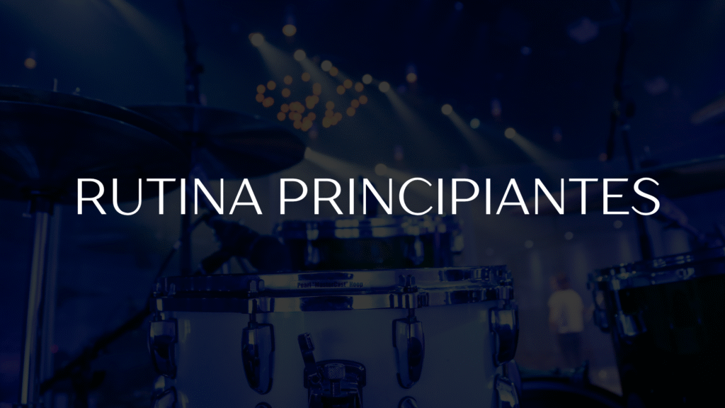 rutina de manos para principiantes en la batería
