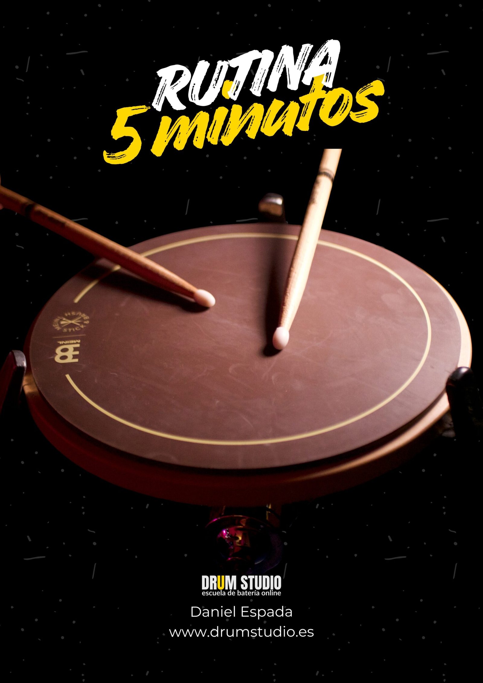 Portada Rutina de 5 Minutos — Drum Studio