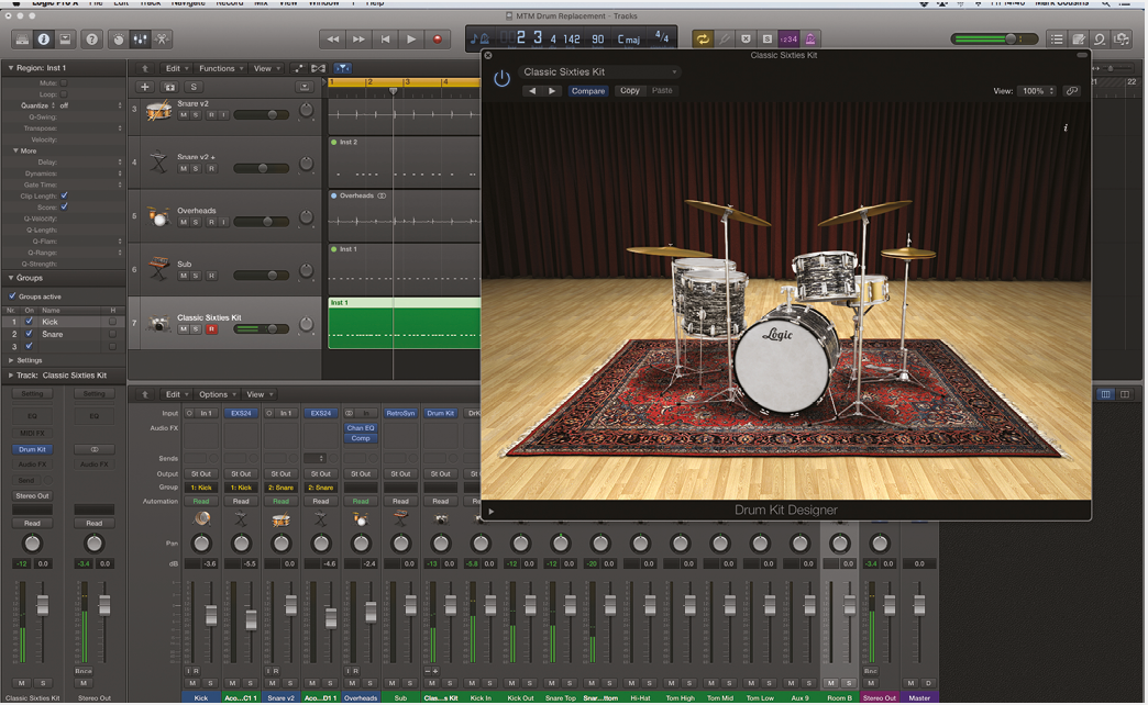 Logic Pro — software profesional de producción musical de Apple