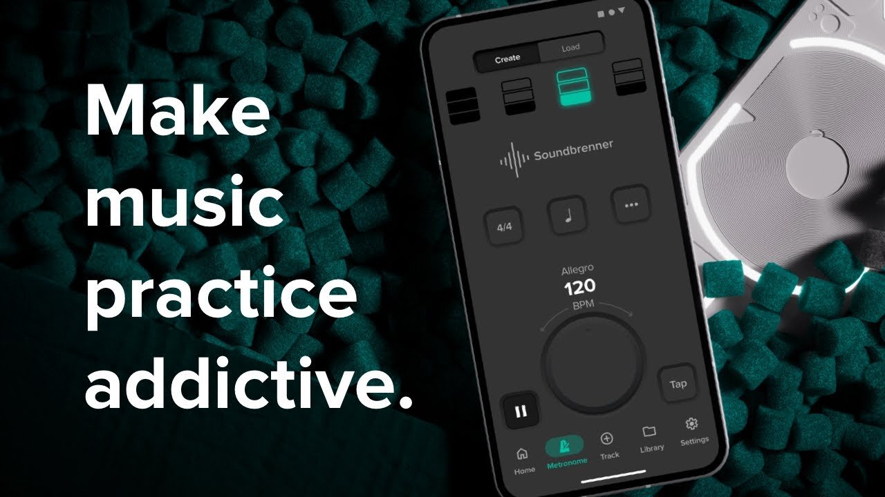 Soundbrenner — metrónomo avanzado con vibración para músicos