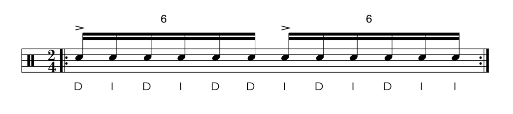 rudimento de double paradiddle