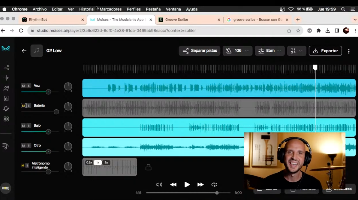 Clase en directo: aprendiendo a transcribir, septiembre 2025