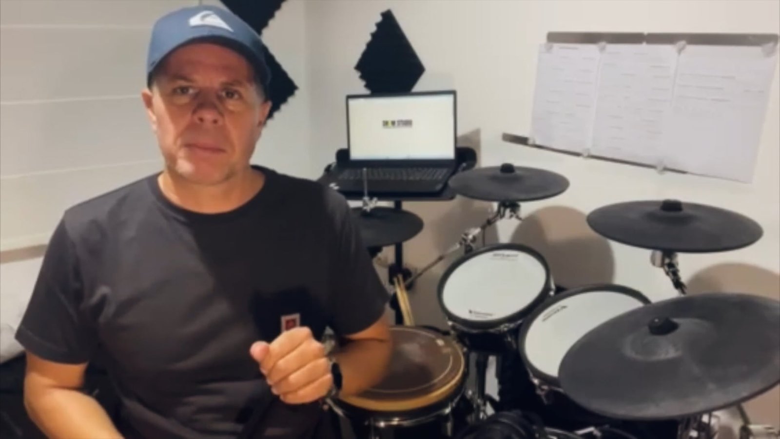 Fran, alumno de batería de Drum Studio